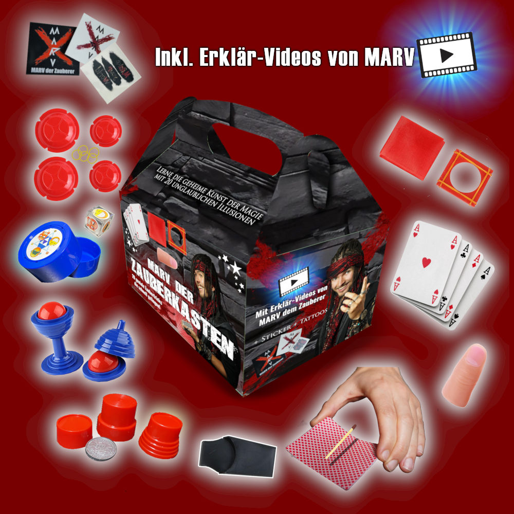 MARV der Zauberkasten (20 Zaubertricks)