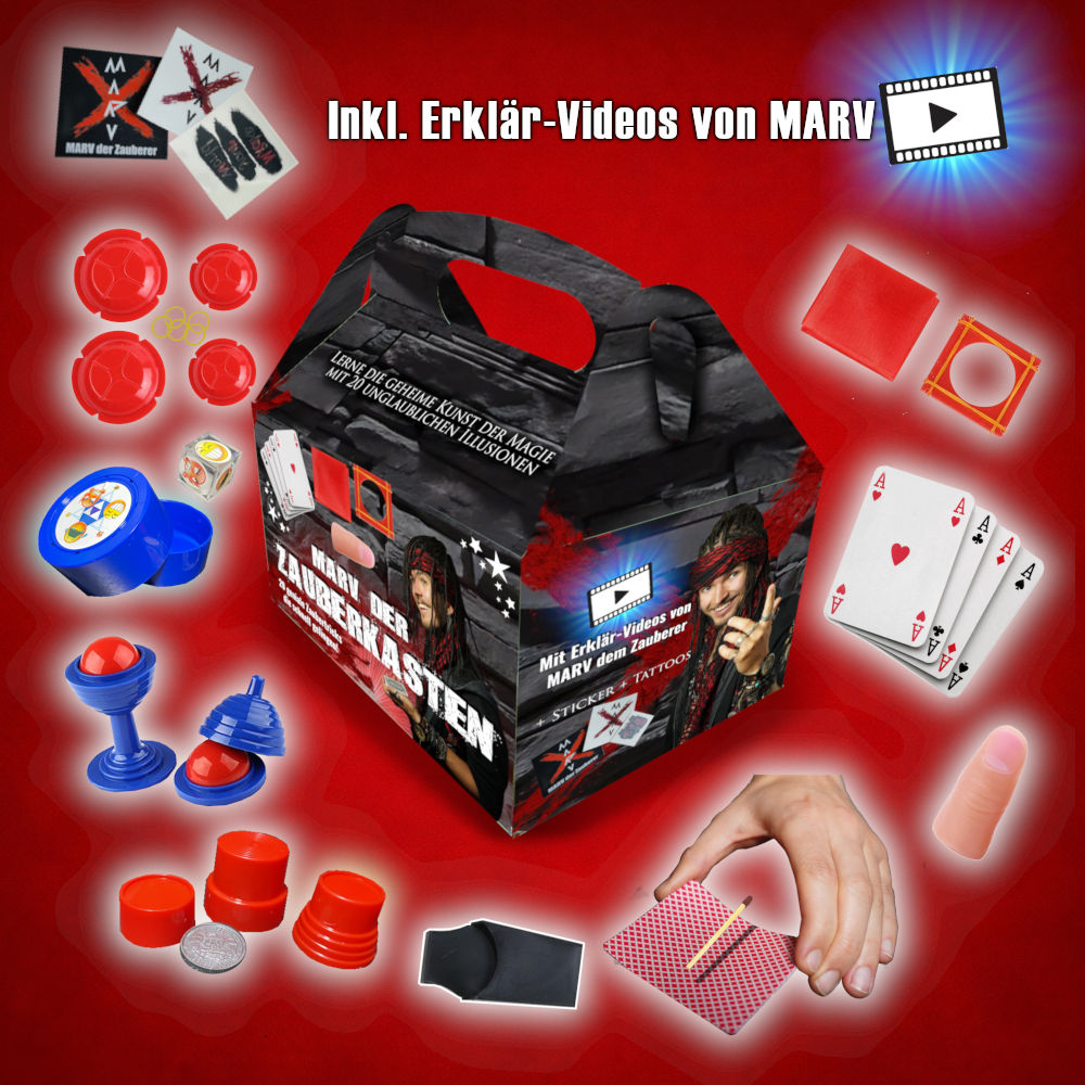 MARV der Zauberkasten (20 Zaubertricks)