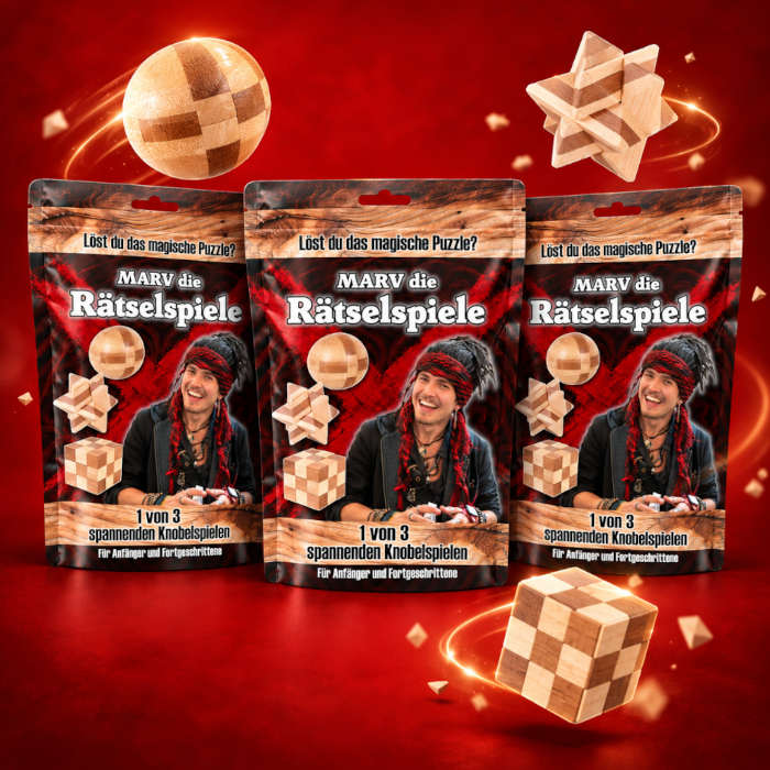 MARV Rätselspiele – 3er-Set